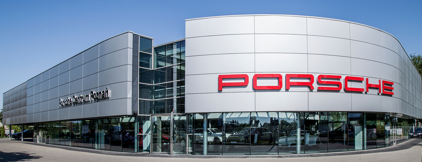 Dane kontaktowe salon i serwis Porsche Centrum Poznań